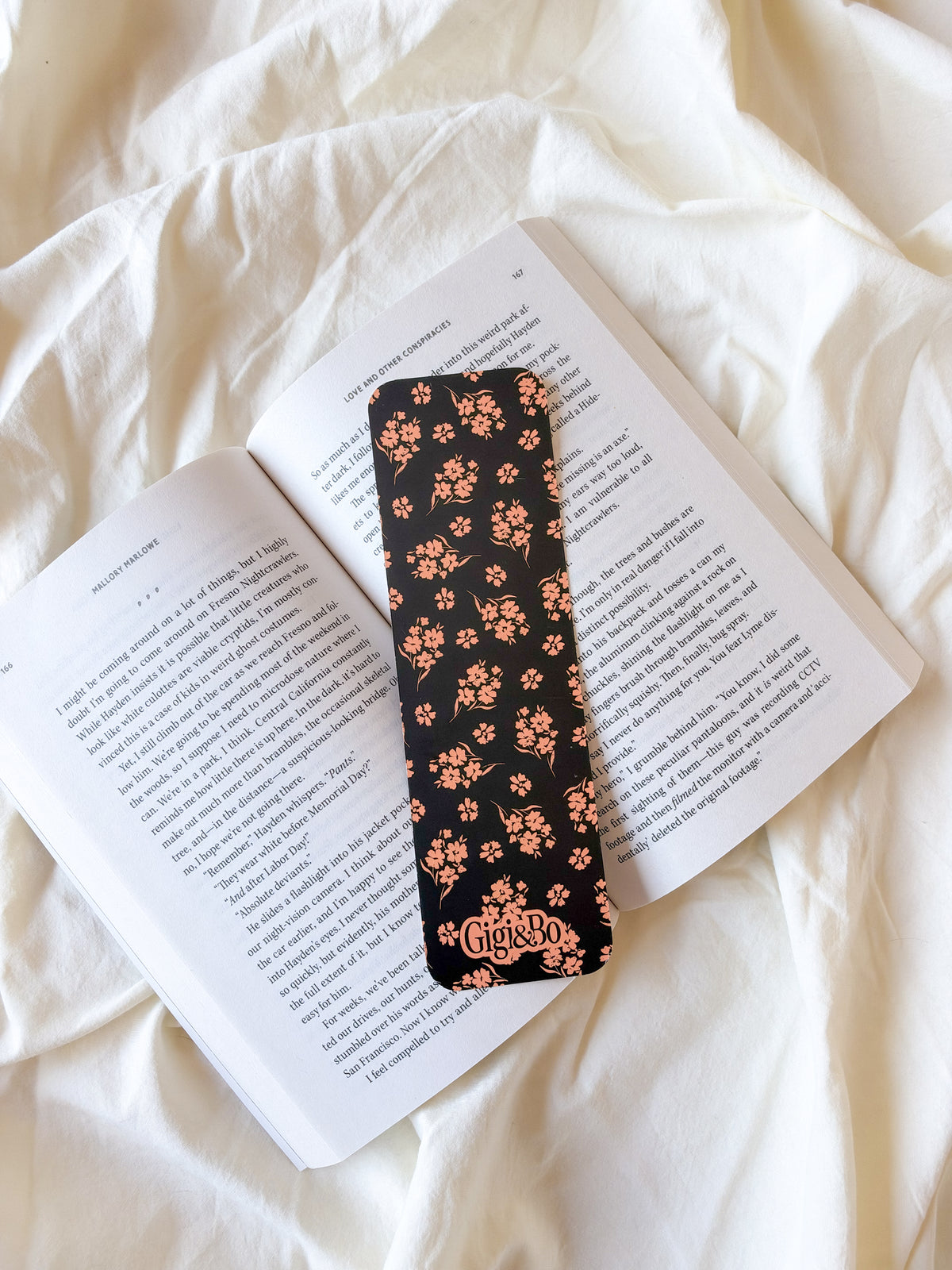 Vintage October Bookmark