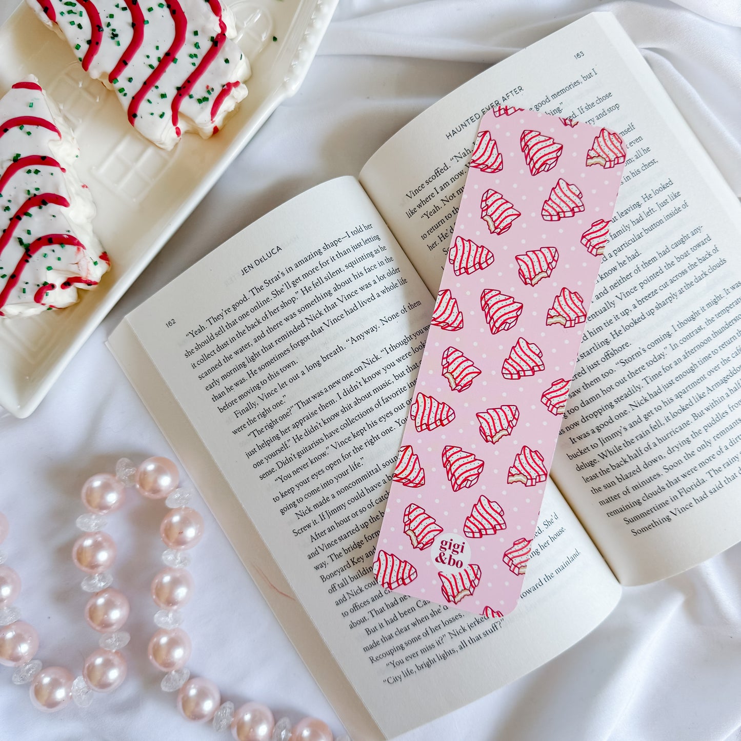 Christmas Tree Cake Bookmark