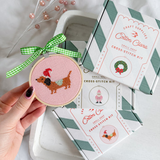 Christmas Mini Cross Stitch Kits