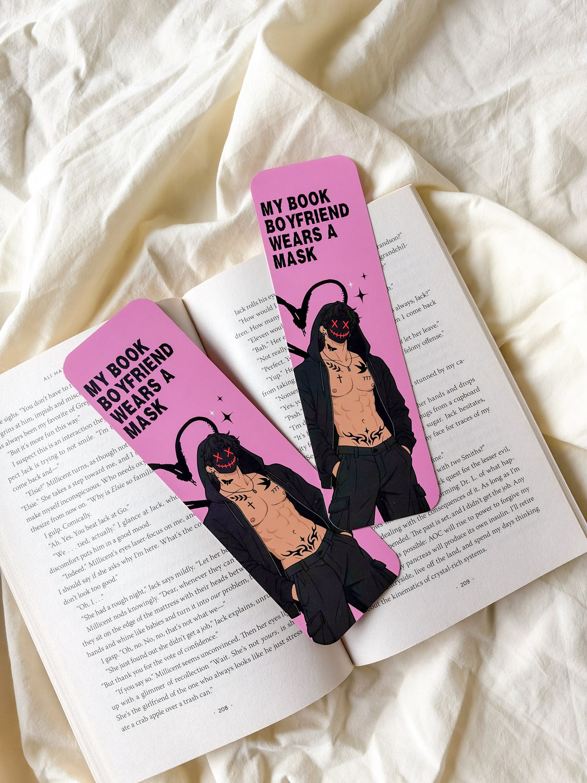 Masked Men Bookmark