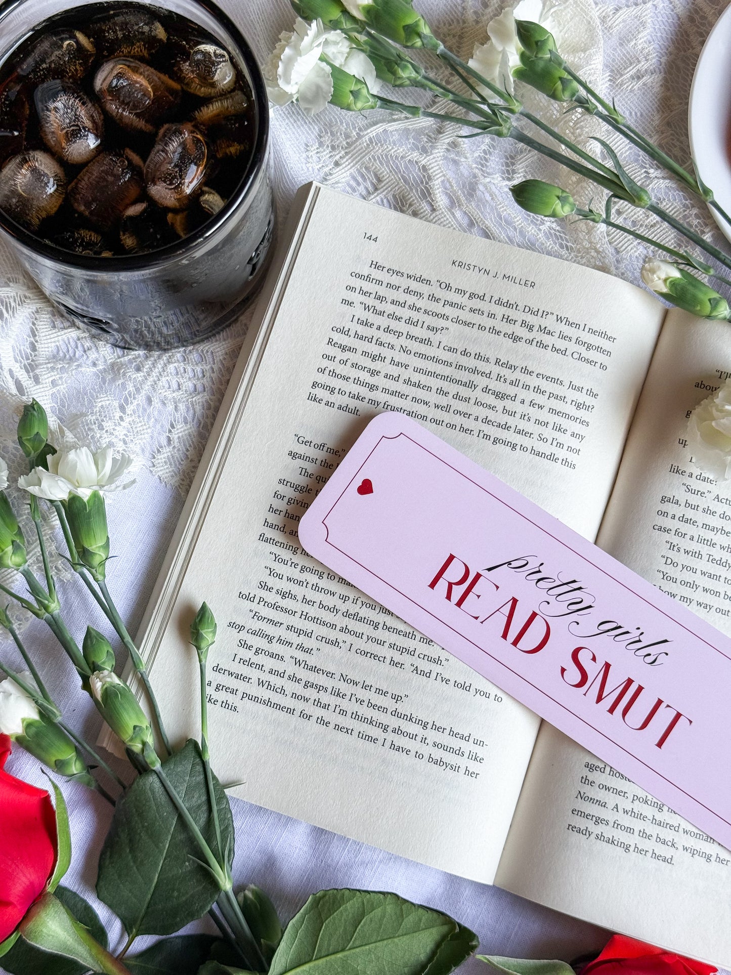 Pretty Girls Read Smut Bookmark
