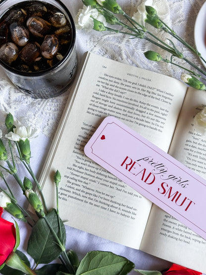 Pretty Girls Read Smut Bookmark