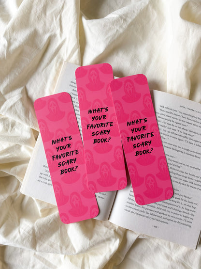 Scary Book Bookmark