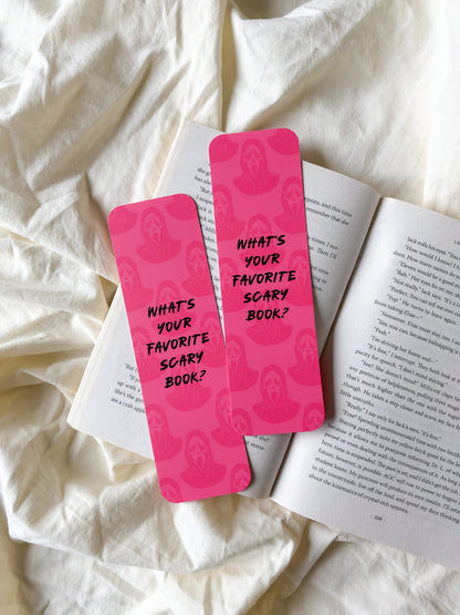 Scary Book Bookmark