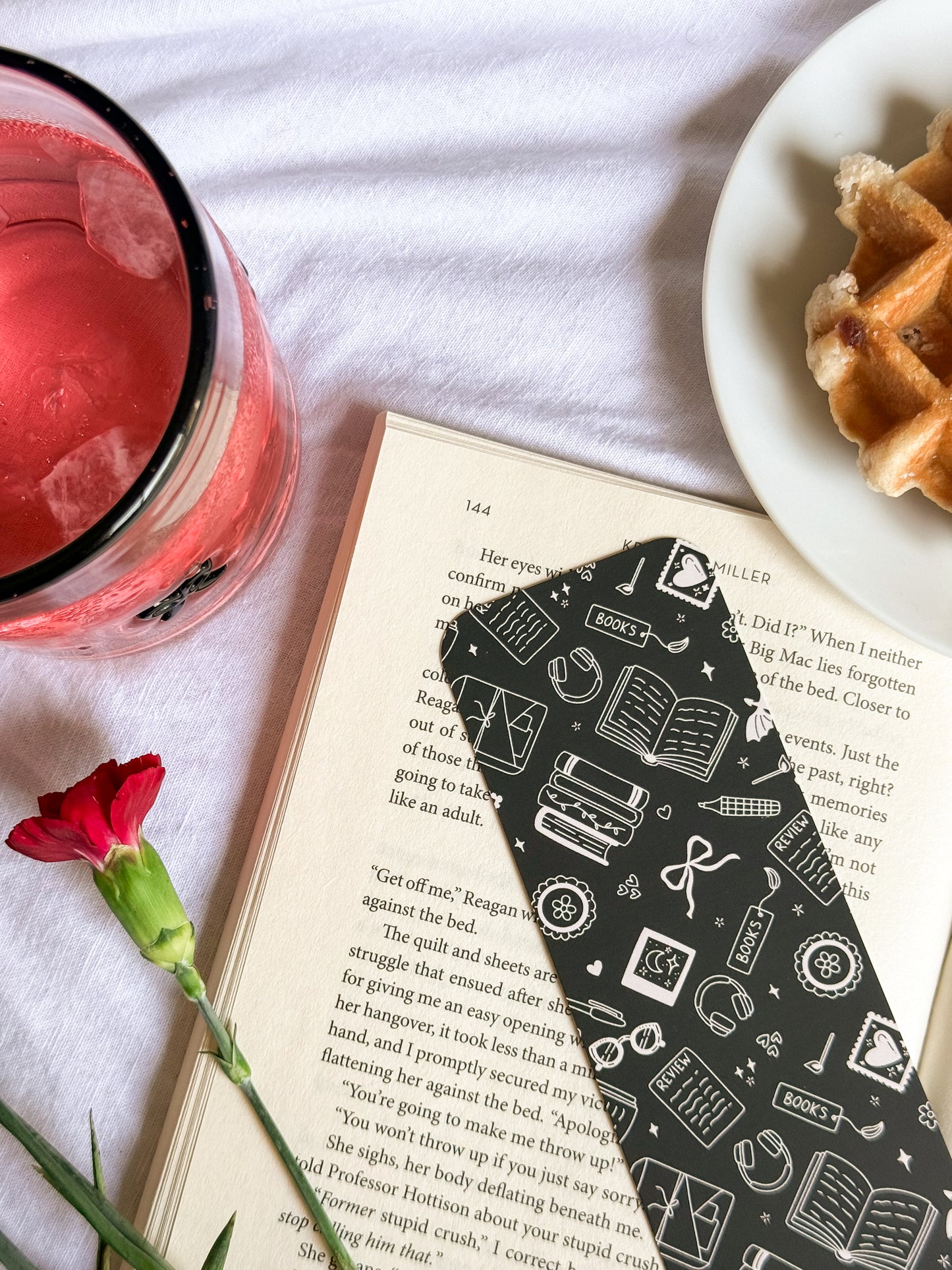 Booked & Busy Bookmark