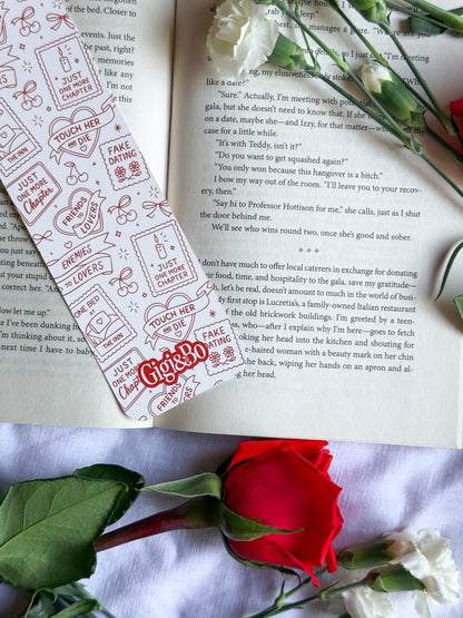 Romance Tropes Bookmark