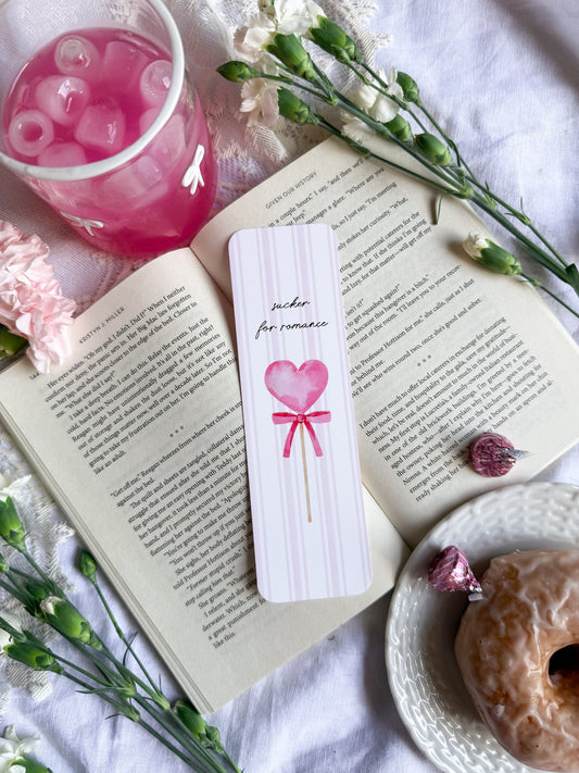 Sucker for Romance Bookmark