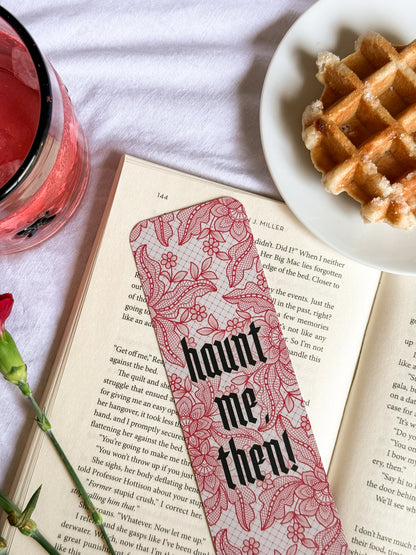 Haunt Me Bookmark