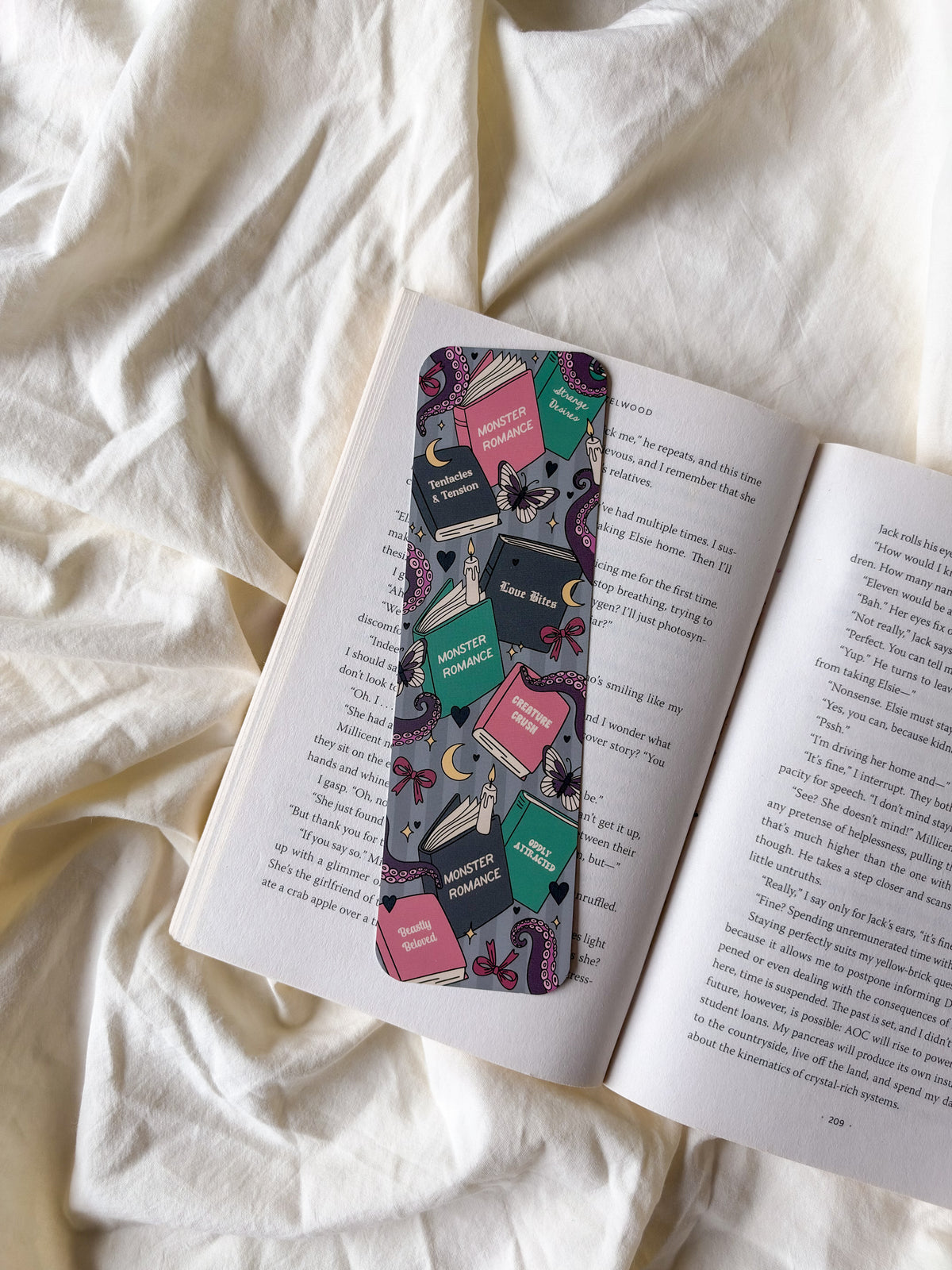Monster Romance Bookmark