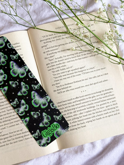 Electric Butterflies Bookmark
