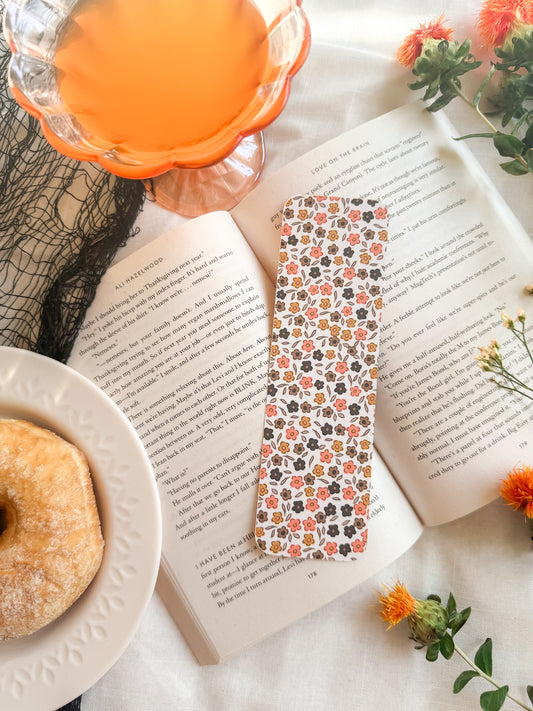 October Bouquet Bookmark