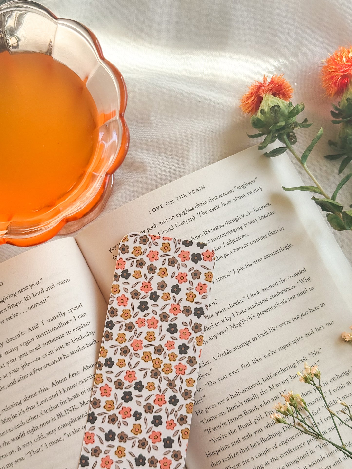October Bouquet Bookmark