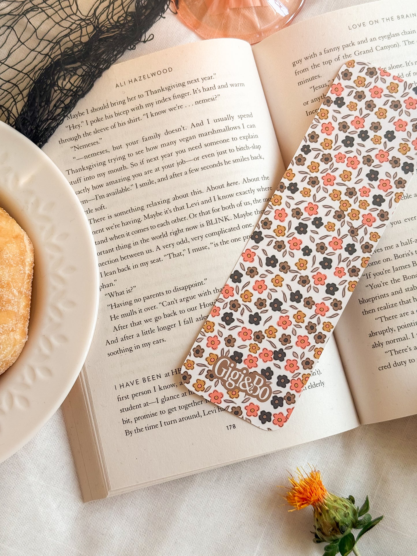 October Bouquet Bookmark