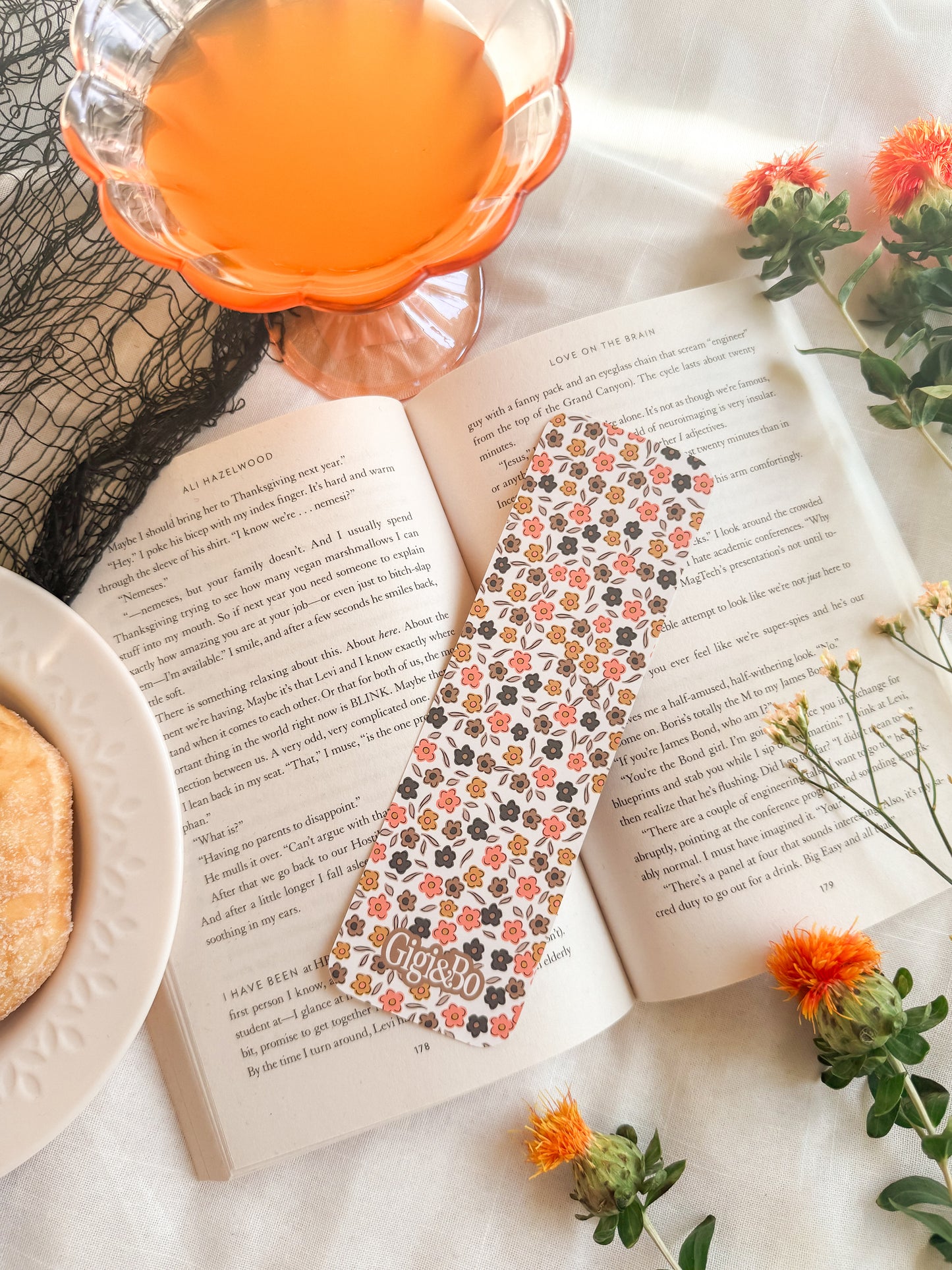 October Bouquet Bookmark