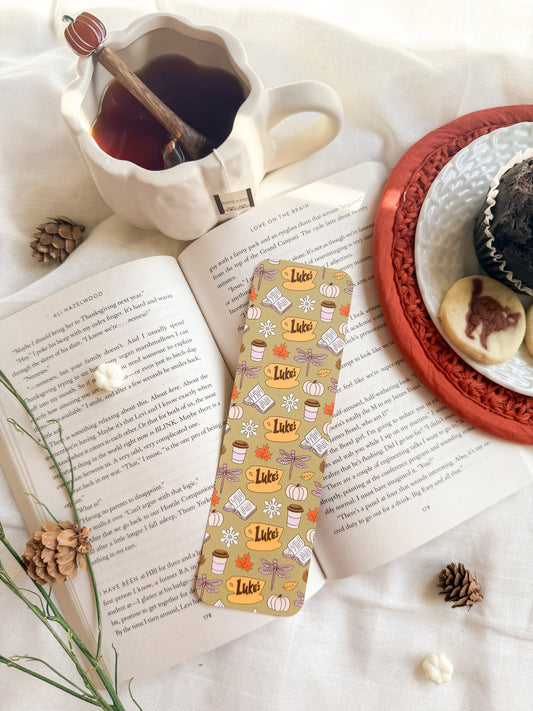 Reading at Luke's Bookmark