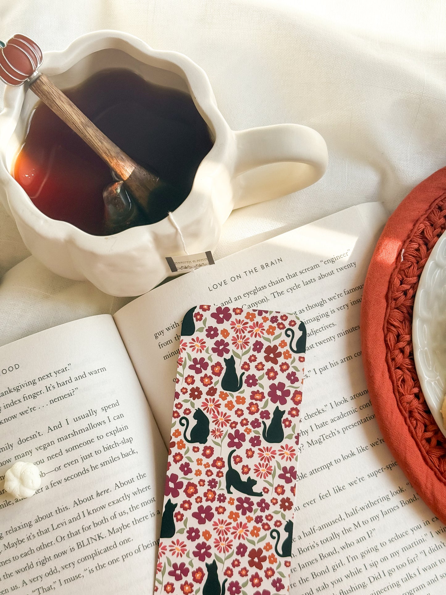 Floral Familiar Bookmark