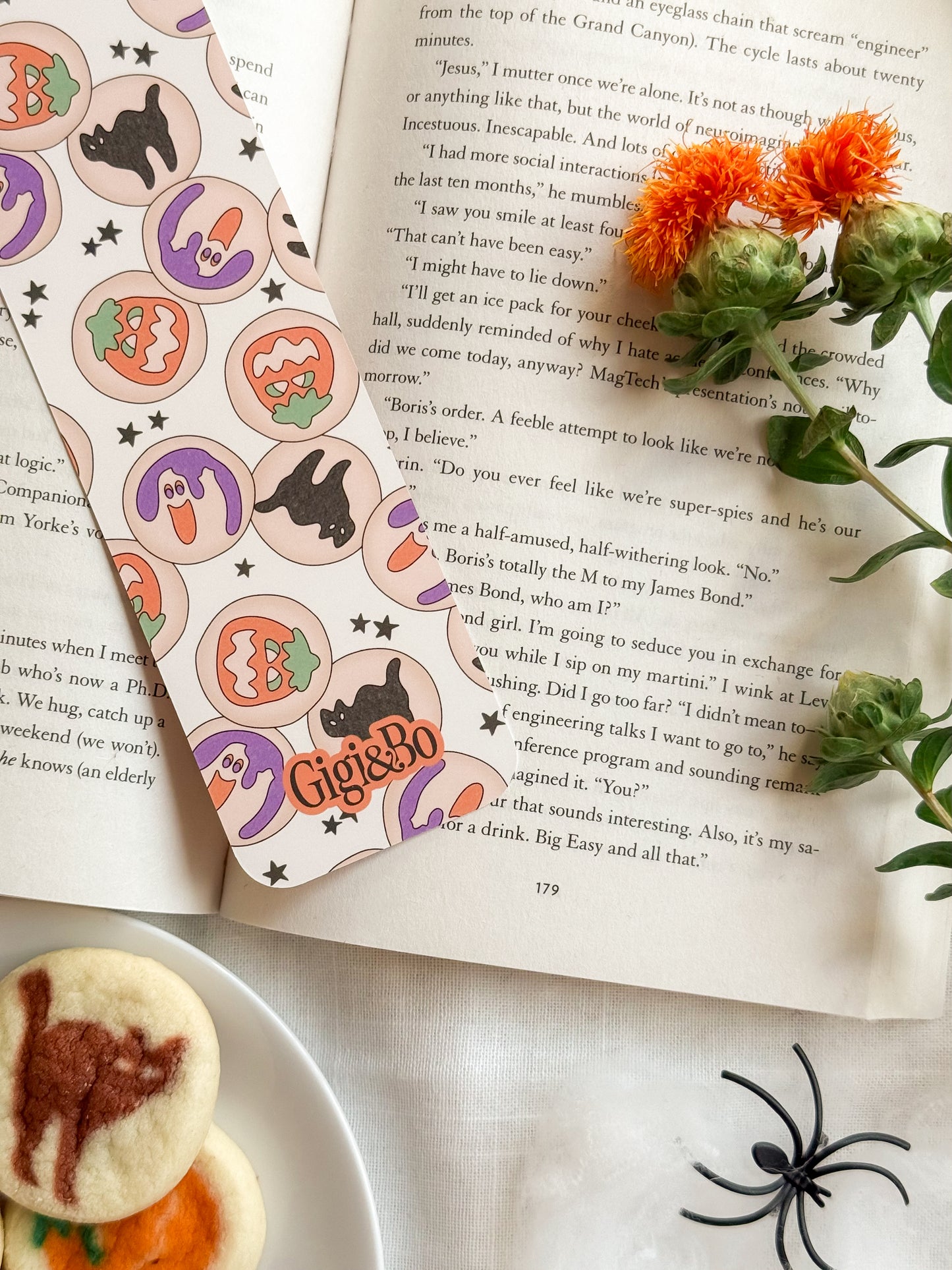 Halloween Cookies Bookmark