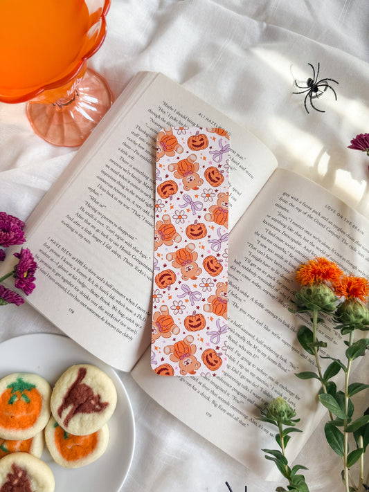 Jack-o'-Teddy Bookmark