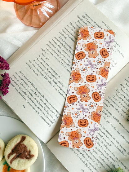 Jack-o'-Teddy Bookmark