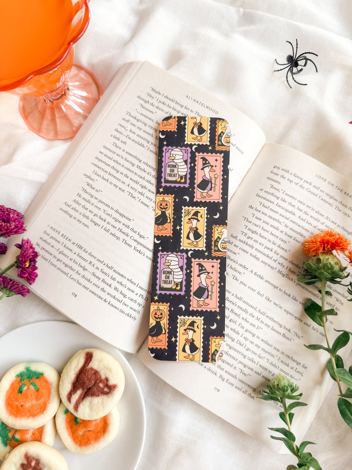 Honk or Treat Bookmark