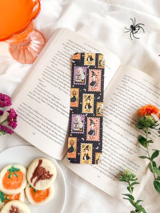 Honk or Treat Bookmark