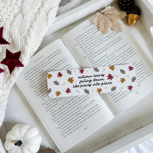 All Too Autumn Bookmark