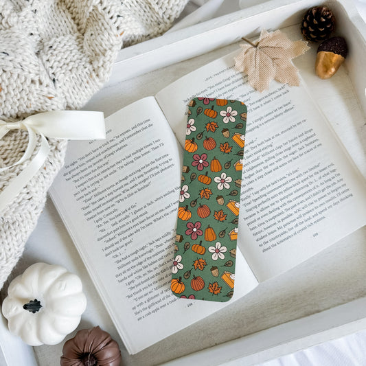 Autumn Icons Bookmark