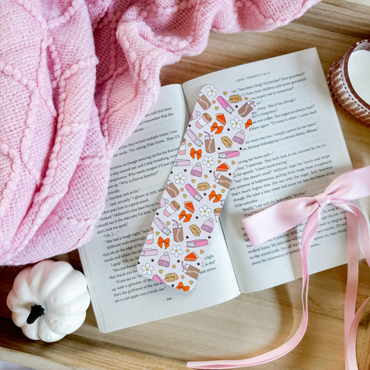 Bookish Fall Girlie Bookmark