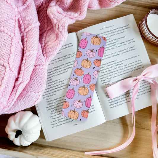 Pink Pumpkins Bookmark