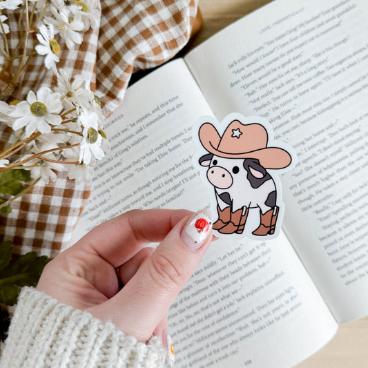 Cow-boy Sticker