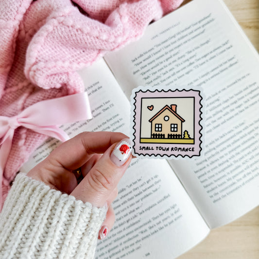 Small Town Romance Stamp Sticker