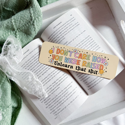 Unlearn That Shit Bookmark