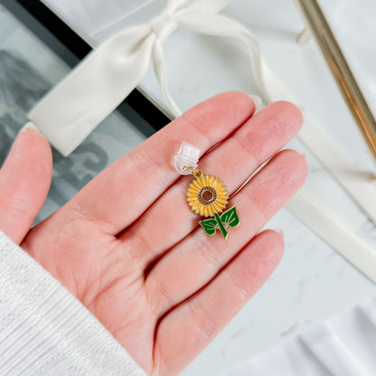 Sunflower Kindle & Phone Charm