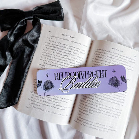Neurodivergent Baddie Bookmark