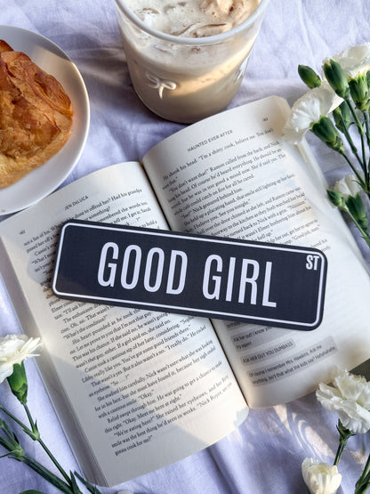 Good Girl Street Bookmark