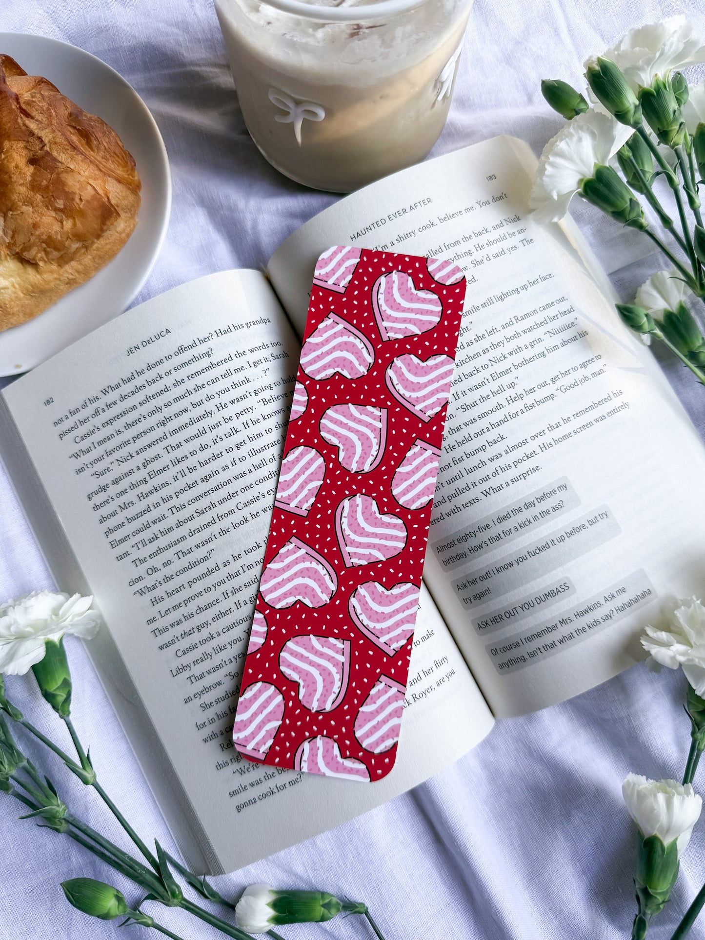 Valentine Cakes Bookmark