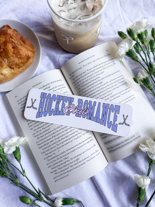 Hockey Romance Club Bookmark