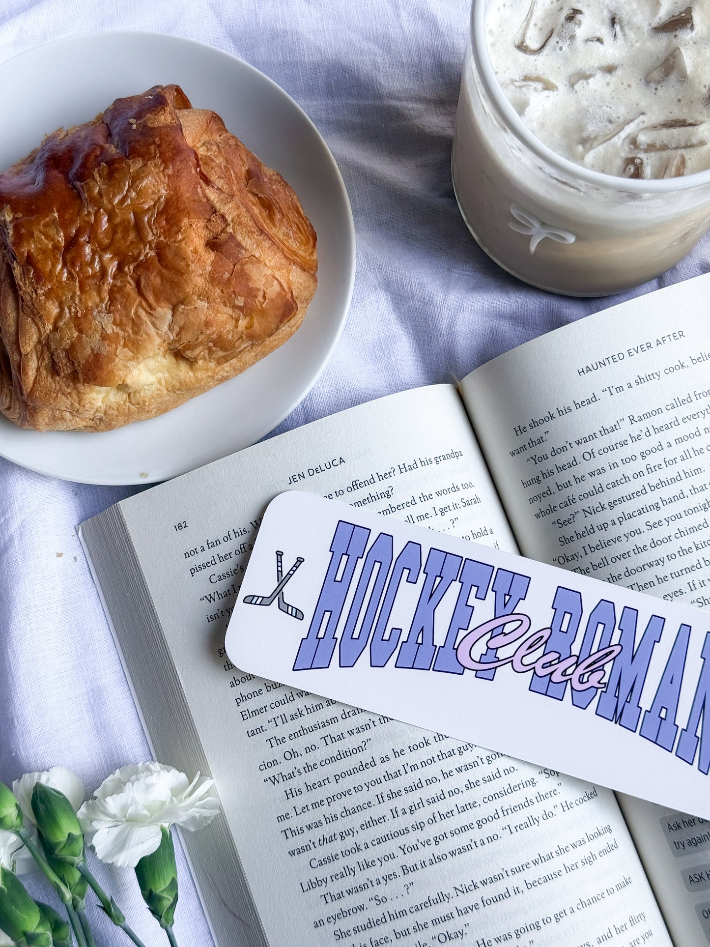 Hockey Romance Club Bookmark
