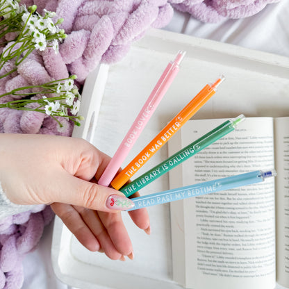 Book Lover Pen Set