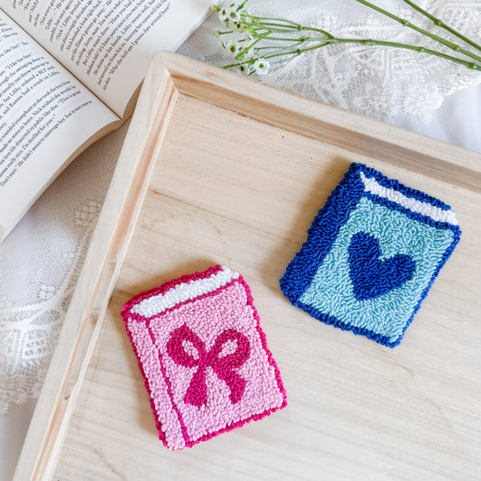 Bookish Mug Rug Coasters