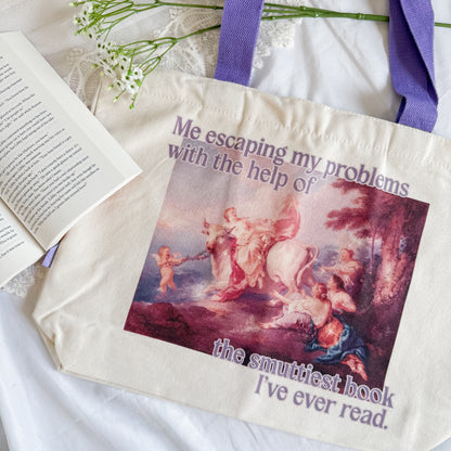 Smutty Books Fine Art Tote Bag