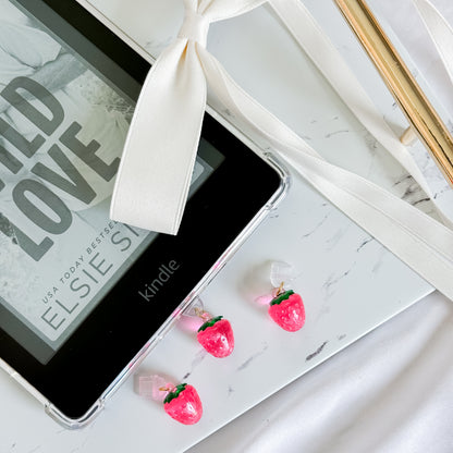 Gummy Strawberry Kindle & Phone Charm