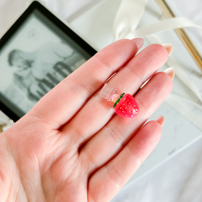 Gummy Strawberry Kindle & Phone Charm