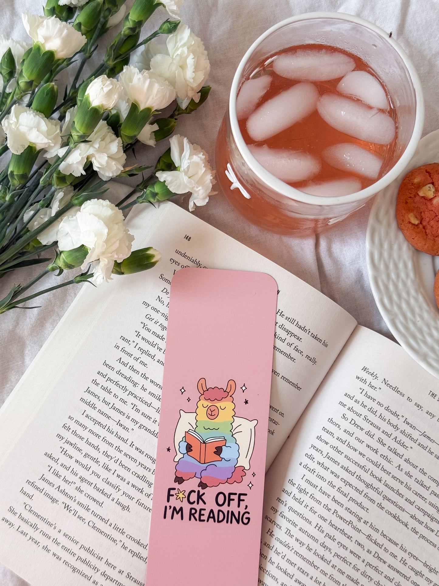 F*ck Off, I'm Reading Bookmark