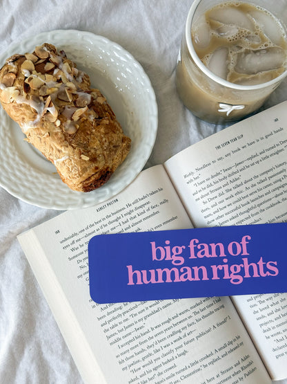 Human Rights Bookmark