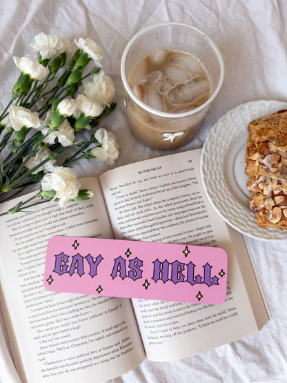 Gay as Hell Bookmark