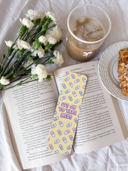Take Your Meds Bookmark