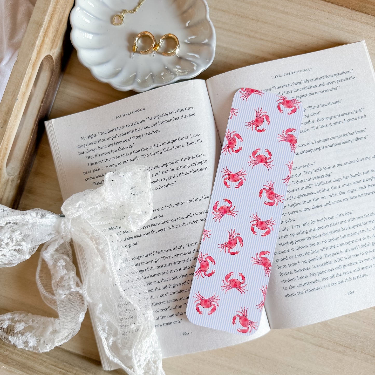Crab Shack Bookmark