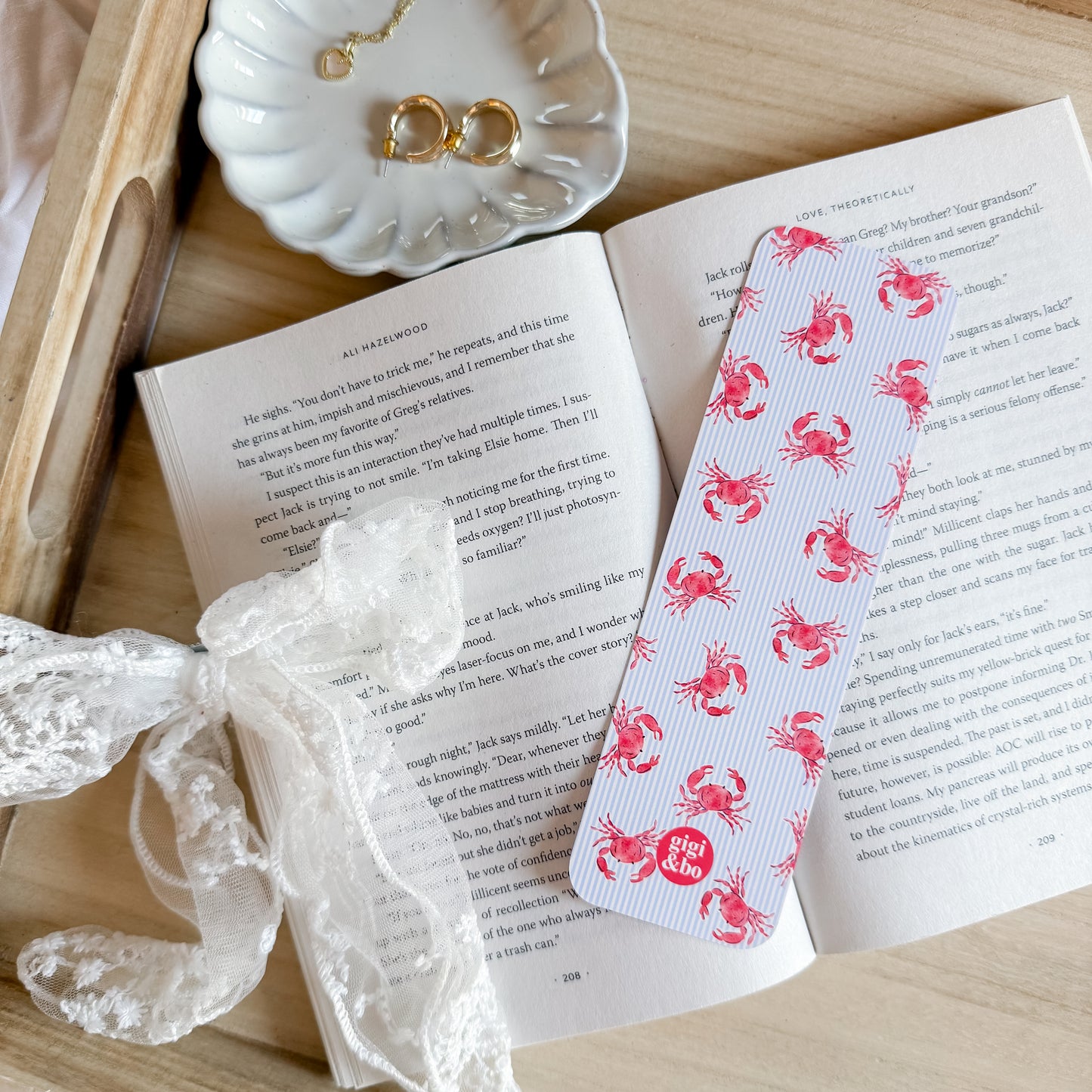 Crab Shack Bookmark