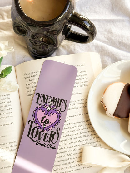 Enemies To Lovers Book Club Bookmark